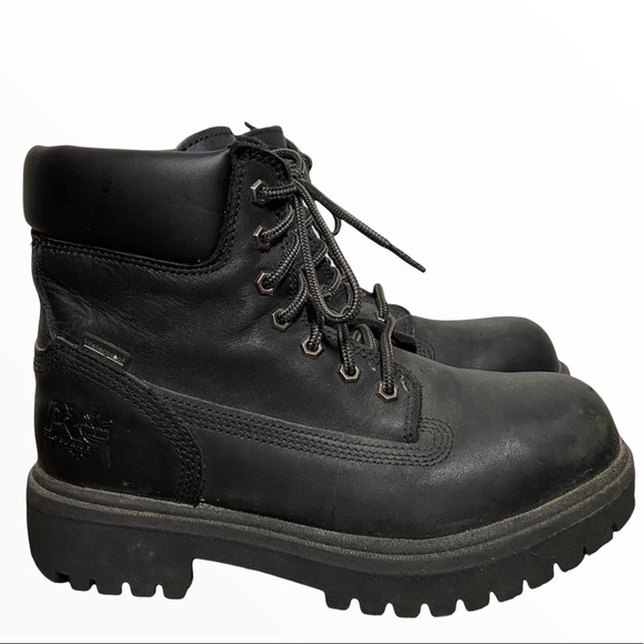 Timberland Other - Timberland pro steel toe boots black men’s size 8 euc